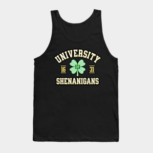 University Of Shenanigans Tank Top